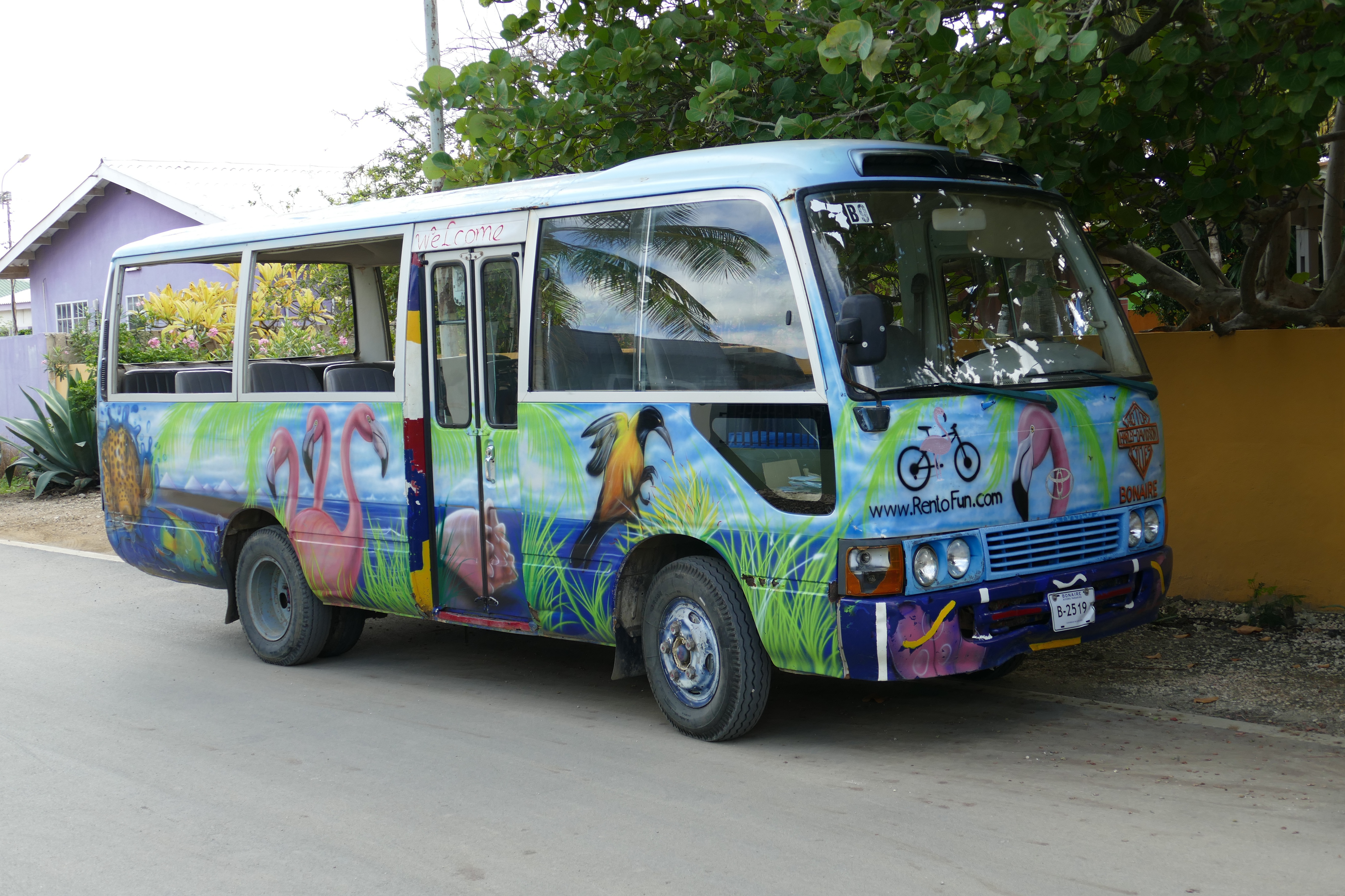 By bus By bus